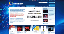 Desktop Screenshot of magiclight.net